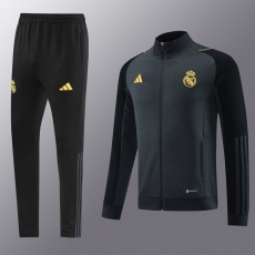 23 Real Madrid dark gray suit
